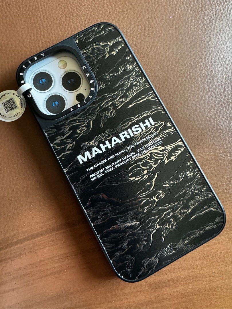 CASETiFY x Maharishi iPhone 14 pro max case, Mobile Phones & Gadgets