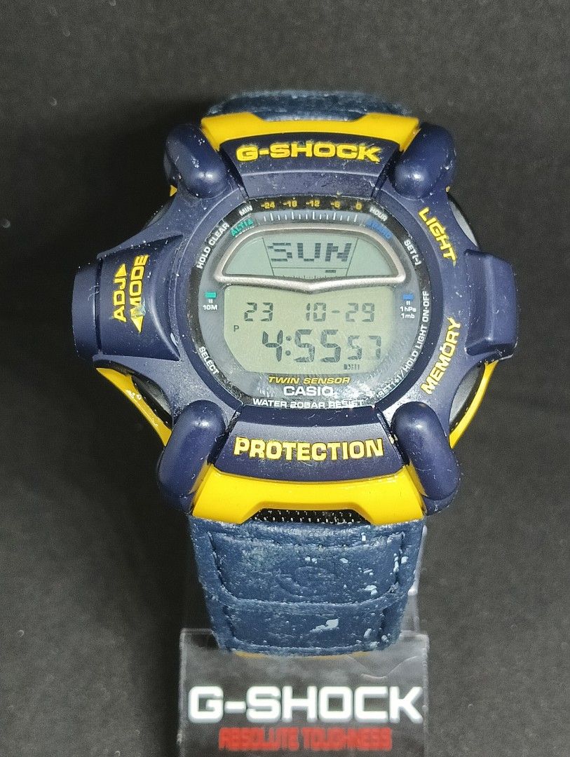 Casio RISEMAN Vintage Rare G Shock DW 9100 Jam tangan watch gshock