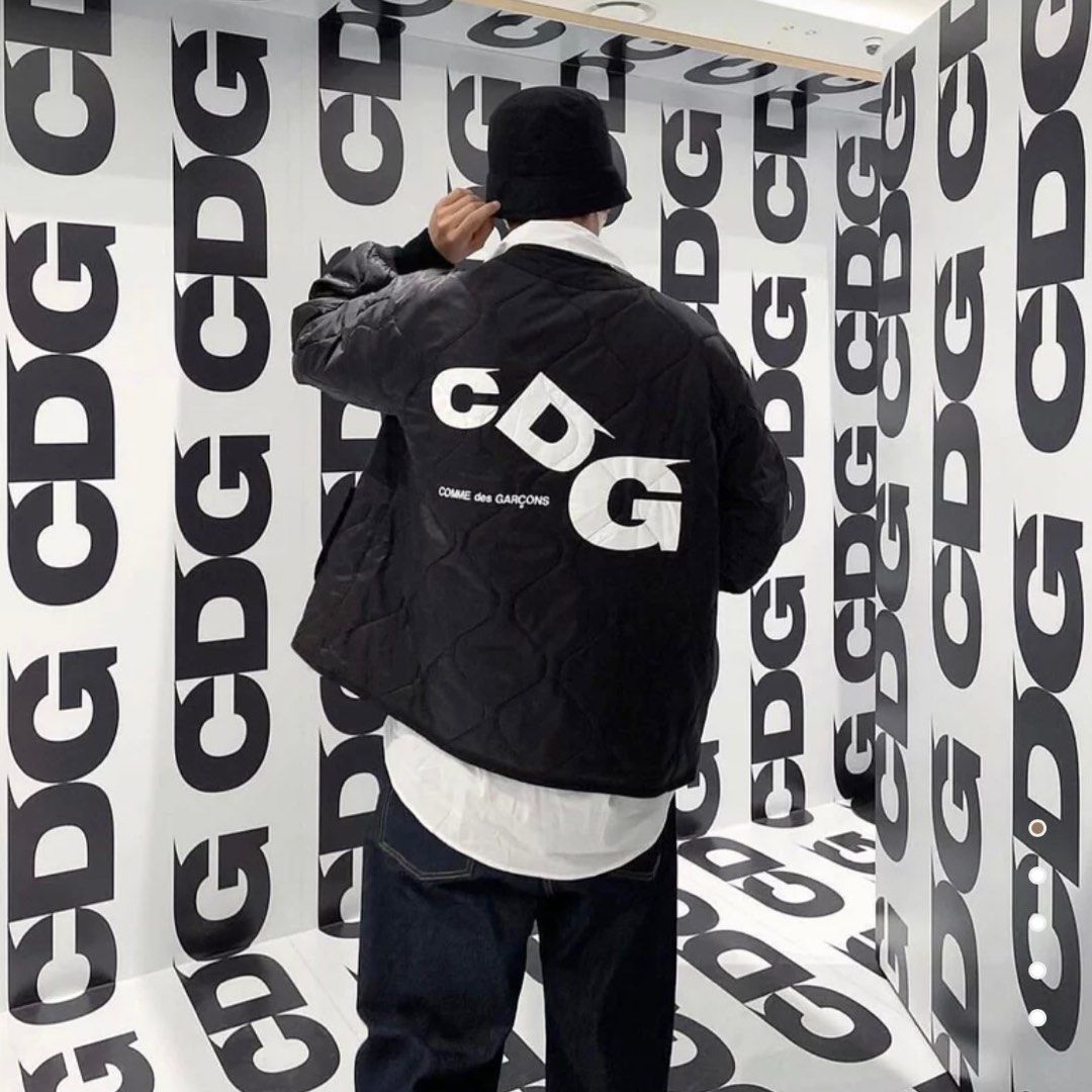 CDG Alpha Liner Jacket w/ zipper (Black) , 男裝, 外套及戶外衣服