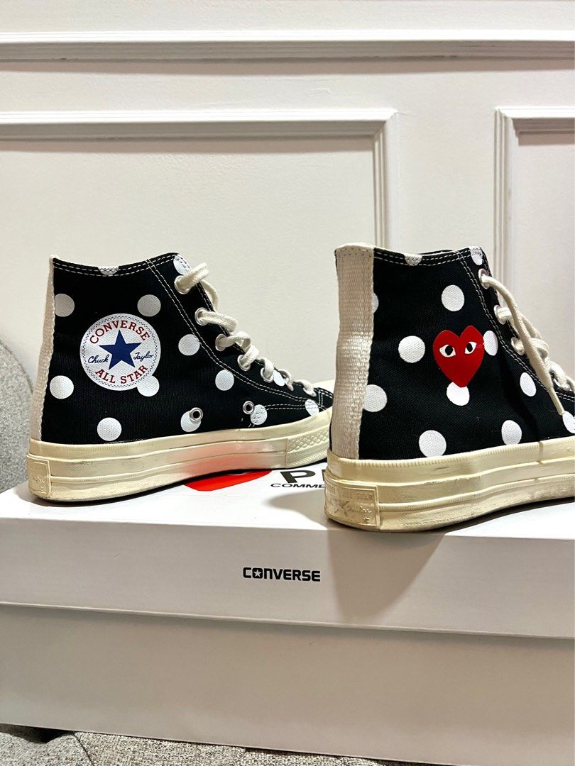 Converse play cheap polka dot