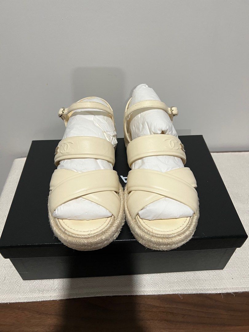 Chanel rope online sandals 2020