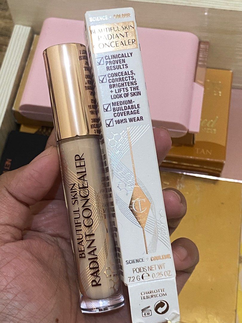Charlotte Tilbury Concealer (Category: Makeup) located in Paranaque City. Submitted by makeup_glam (Listing ID 1262703625, Image 1). Description: Swatched only.
