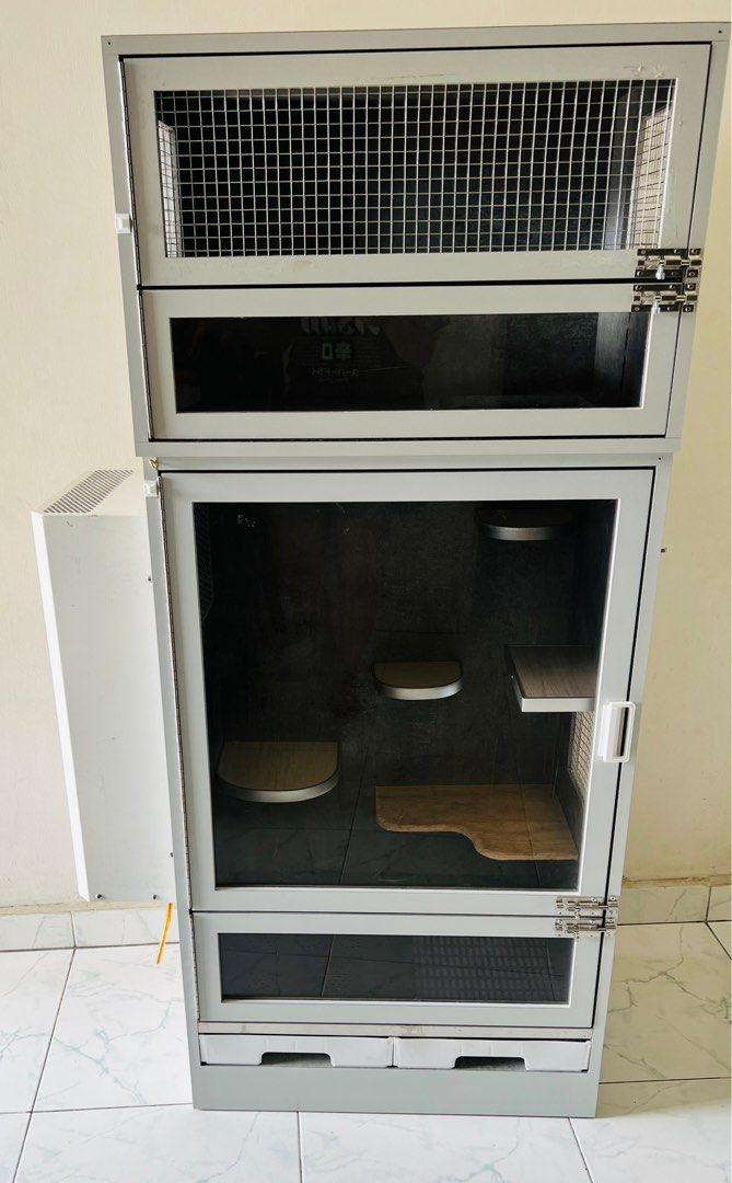 Chinchilla Cage with Air Conditioner, Pet Supplies, Homes