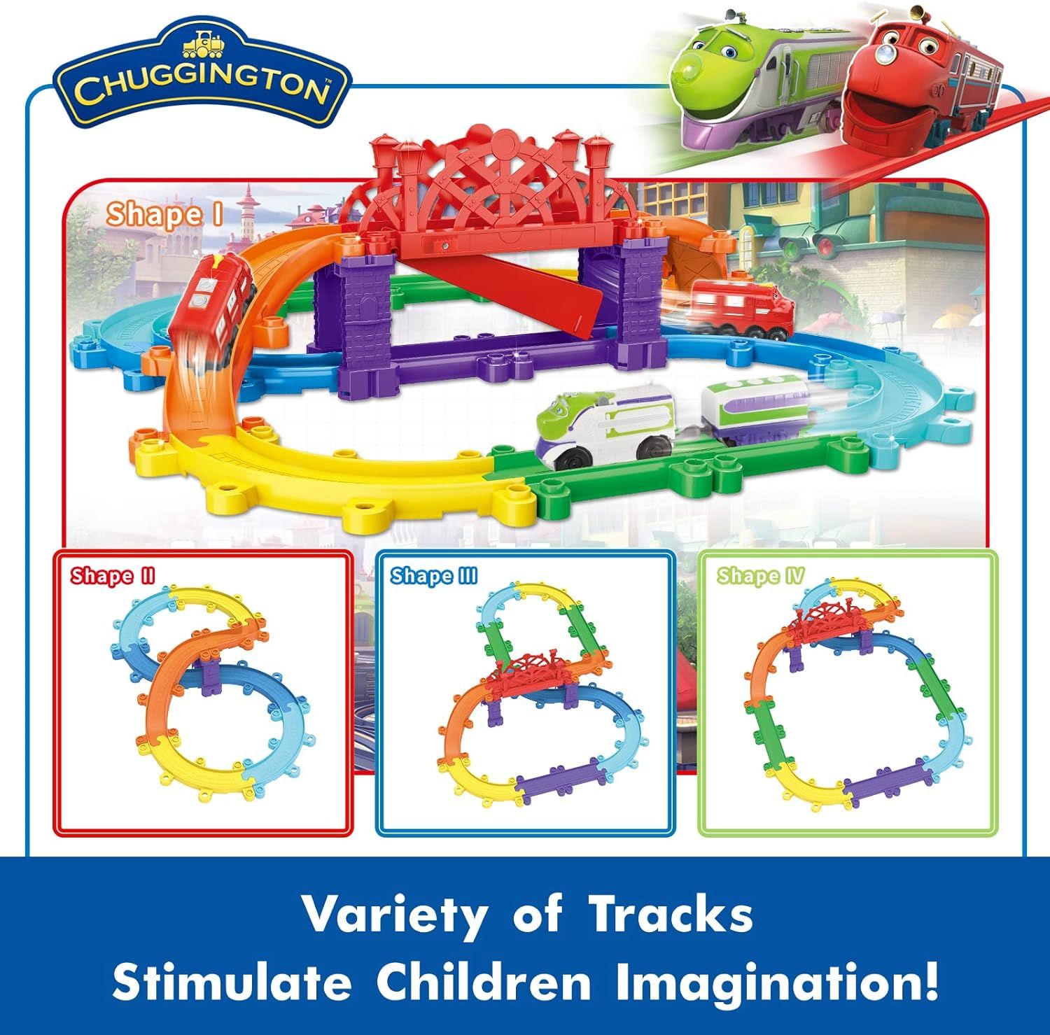 Chuggington electric deals train set