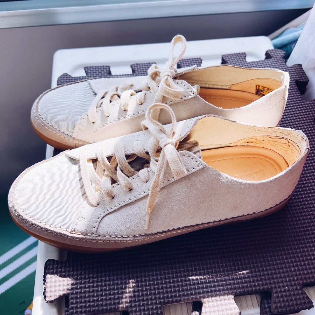 Clarks womens sale white shoes