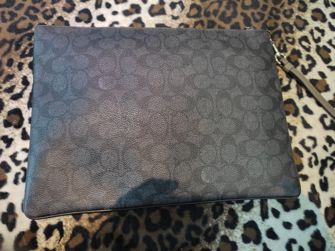 Coach Clutches dinosaur limited edition, Luxury, Bags & Wallets on