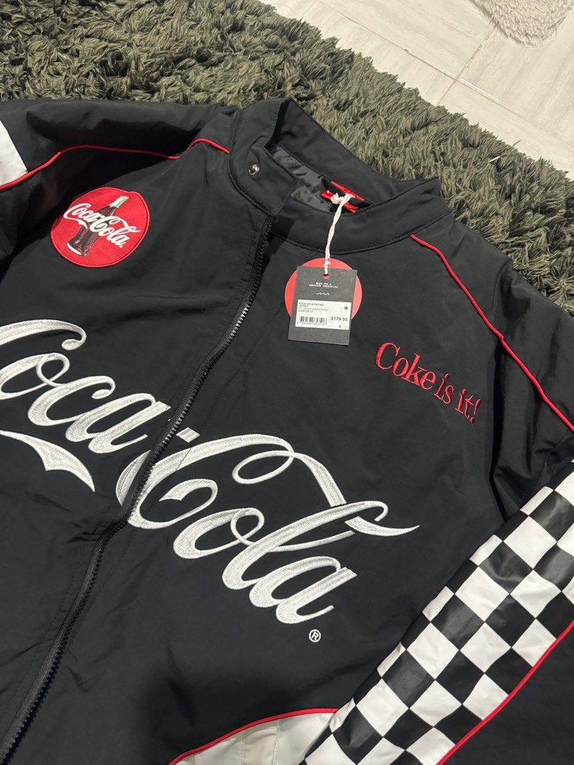 Coca cola racing jacket sale