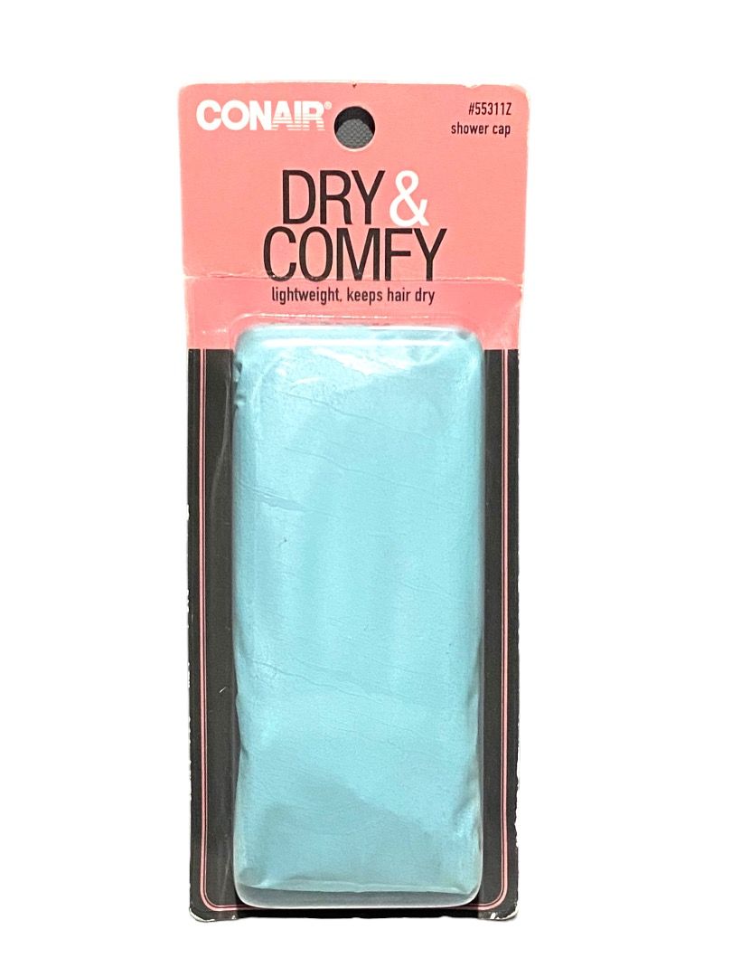 Conair Dry & Comfy Shower Cap Lightweight, Beauty & Personal Care, Hair on Carousell
