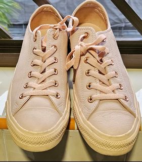 Cheapest on sale leather converse