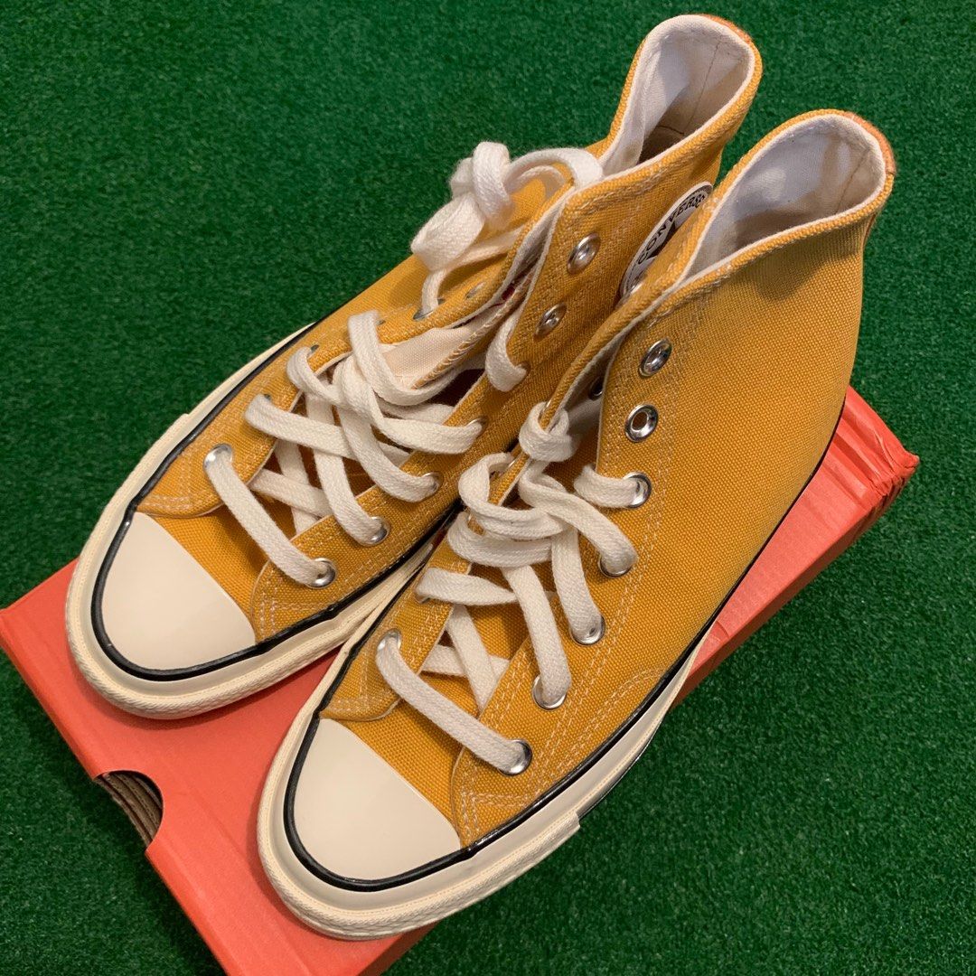 CONVERSE CHUCK TAYLOR 70 HI SUNFLOWER Women s Fashion Footwear