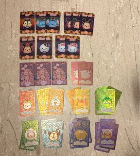 CPCM Tsum Tsum Cards - Halloween / Sakura / Foil