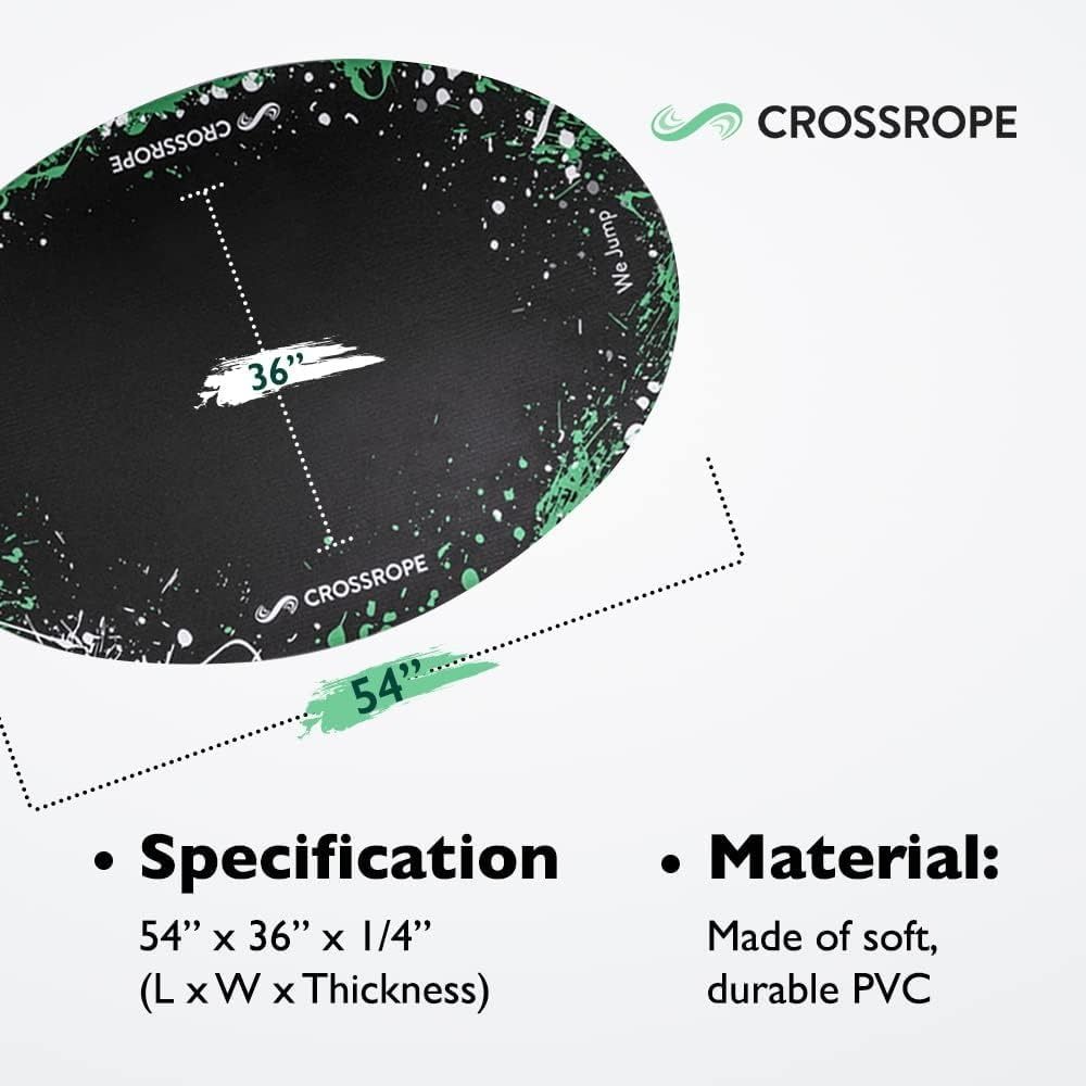 Crossrope Jump Rope Mat, Sports Equipment, Exercise & Fitness, Exercise