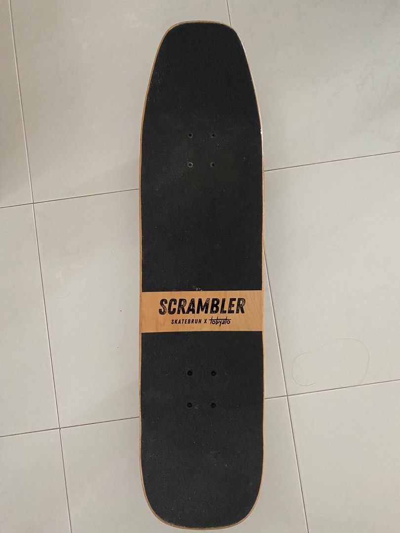 Cruiser board SkatebruhxTobyato Scrambler, Sports Equipment, Sports ...