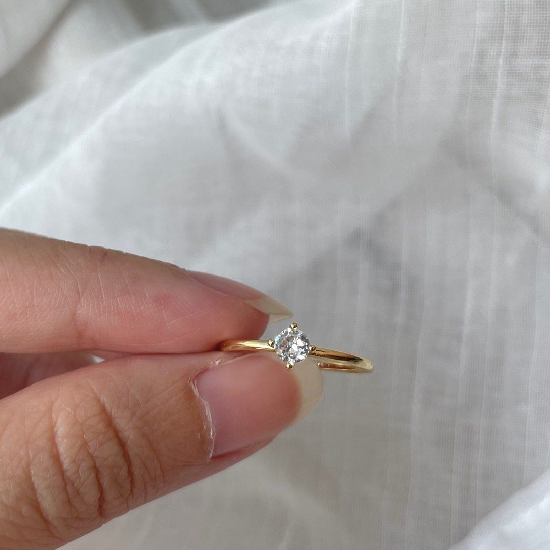 dainty gold rings Women s Fashion Jewelry Organisers Rings on
