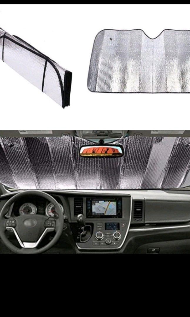 Daiso Car Sun Window Shield/ Shade, Car Accessories, Accessories on