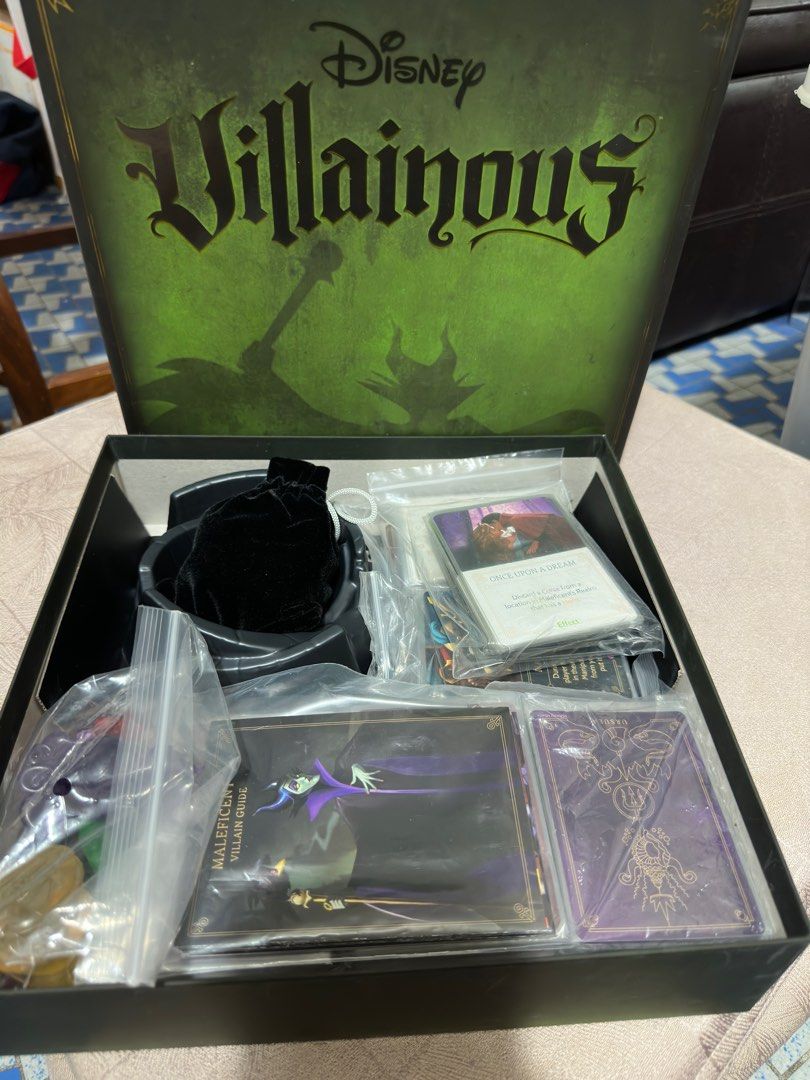 Disney villainous board game, Hobbies & Toys, Toys & Games on Carousell