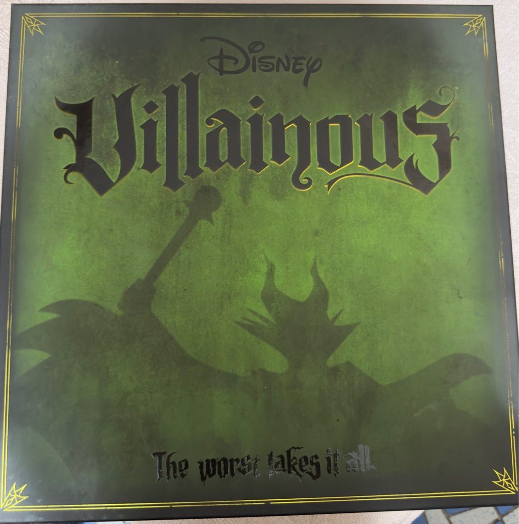 Disney villainous board game, Hobbies & Toys, Toys & Games on Carousell