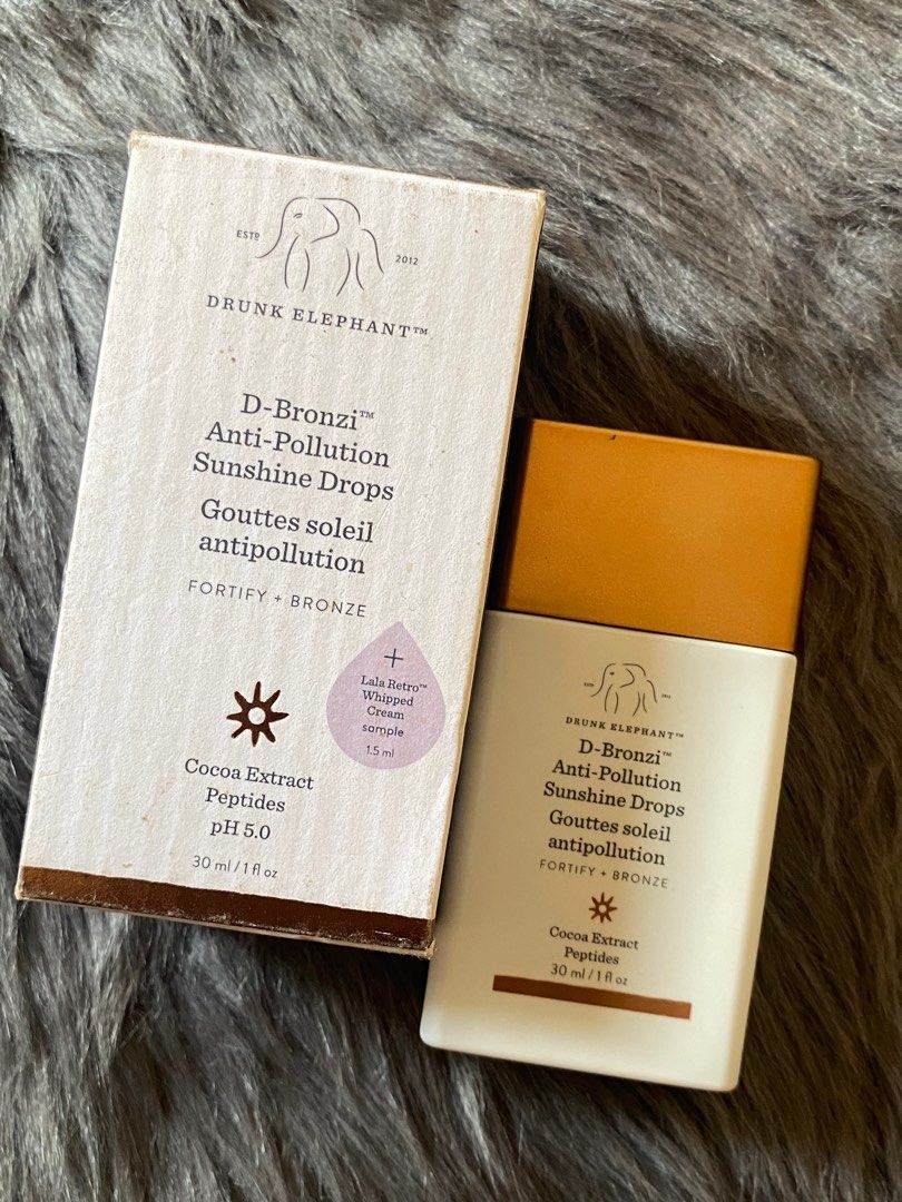 Drunk Elephant Bronze Drops, Beauty & Personal Care, Face, Makeup on