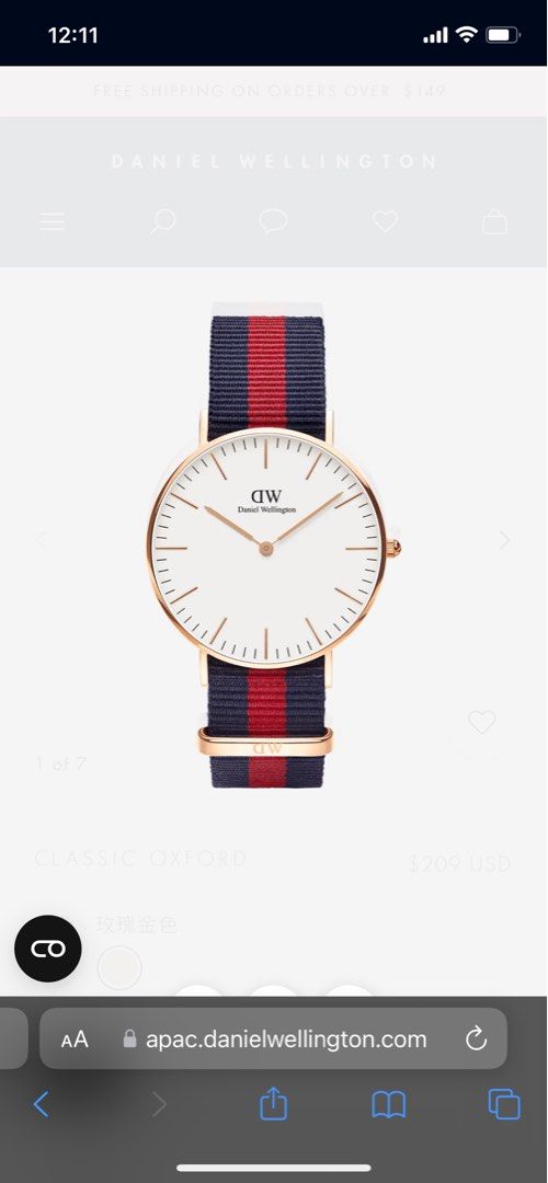 Dw classic oxford top