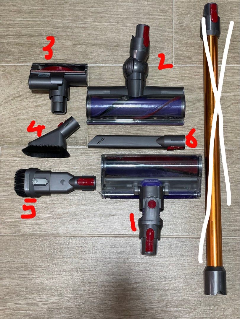 Dyson v10 accessories top