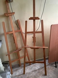 Black Wooden Easel  Easel Rental Singapore