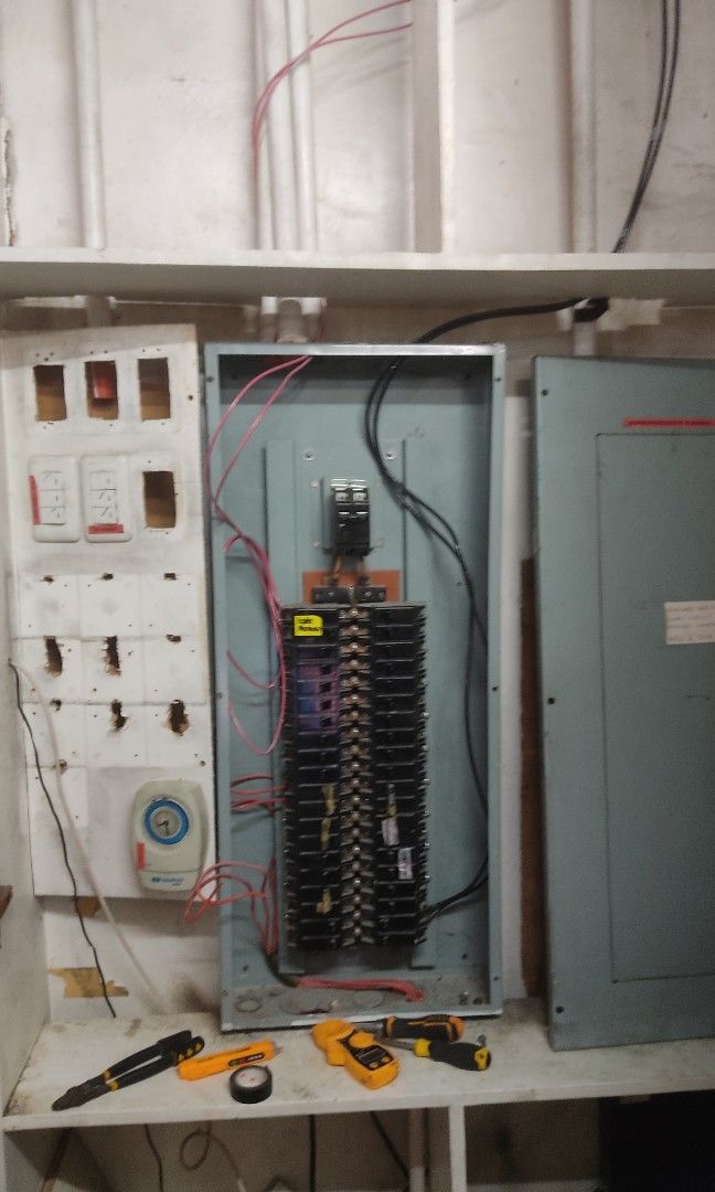 Electrical panel board, Commercial & Industrial, Construction