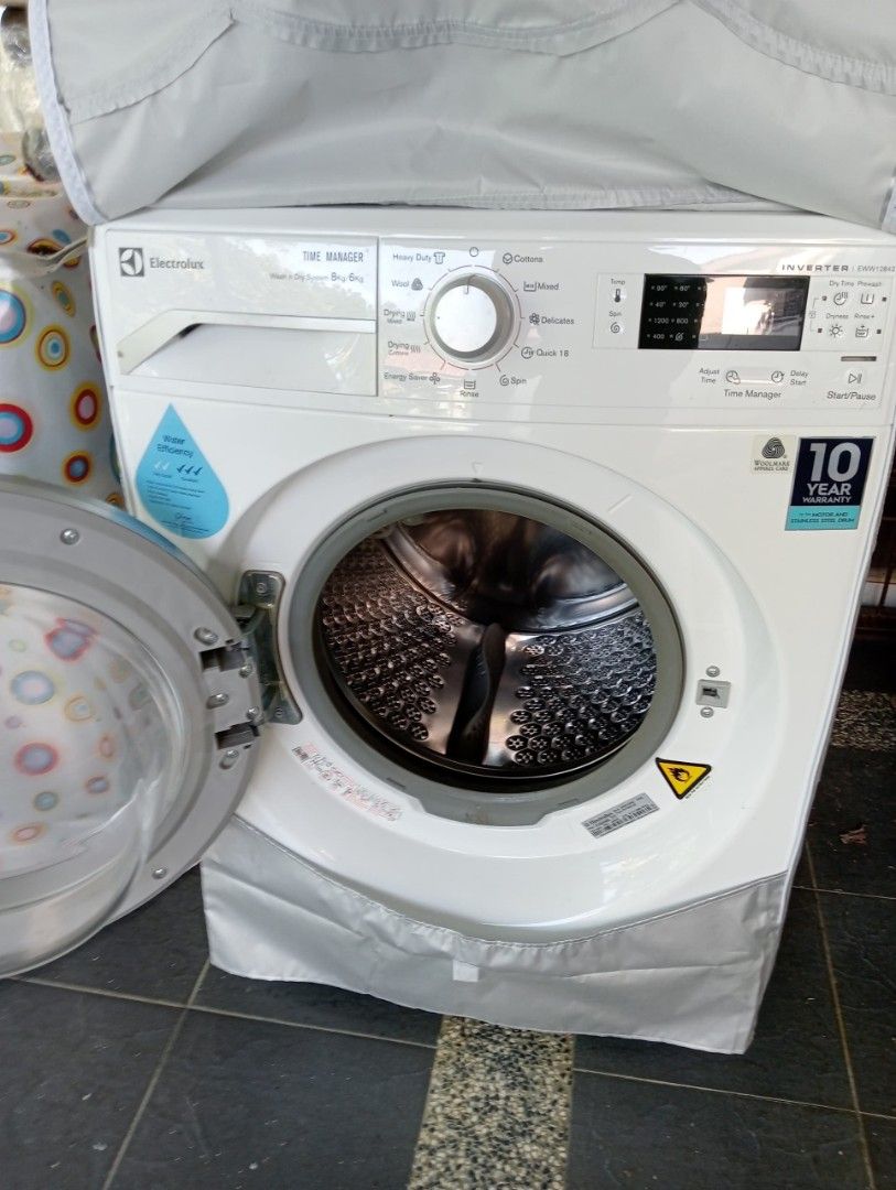 ELECTROLUX WASHER AND DRYER 8/6KG, TV & Home Appliances, Washing