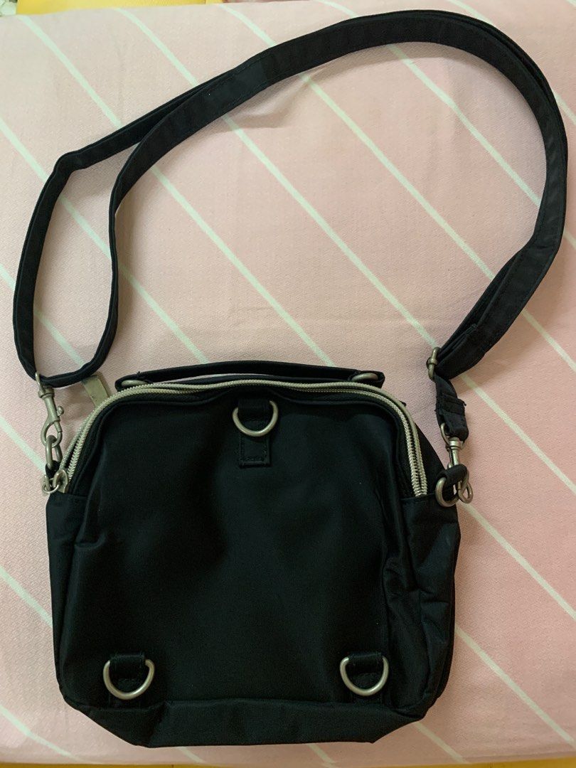 ESprit black sling bag mini backpack