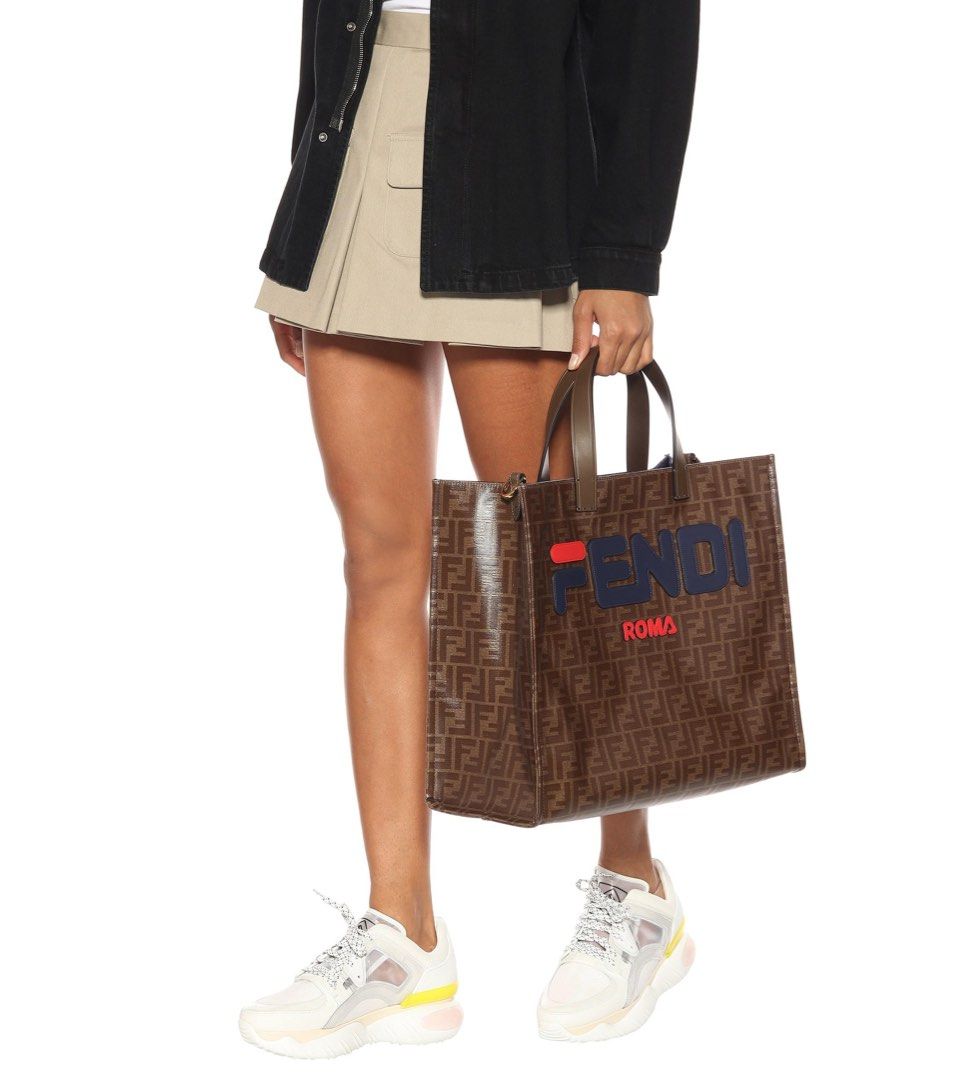 Fendi fila shop tote bag