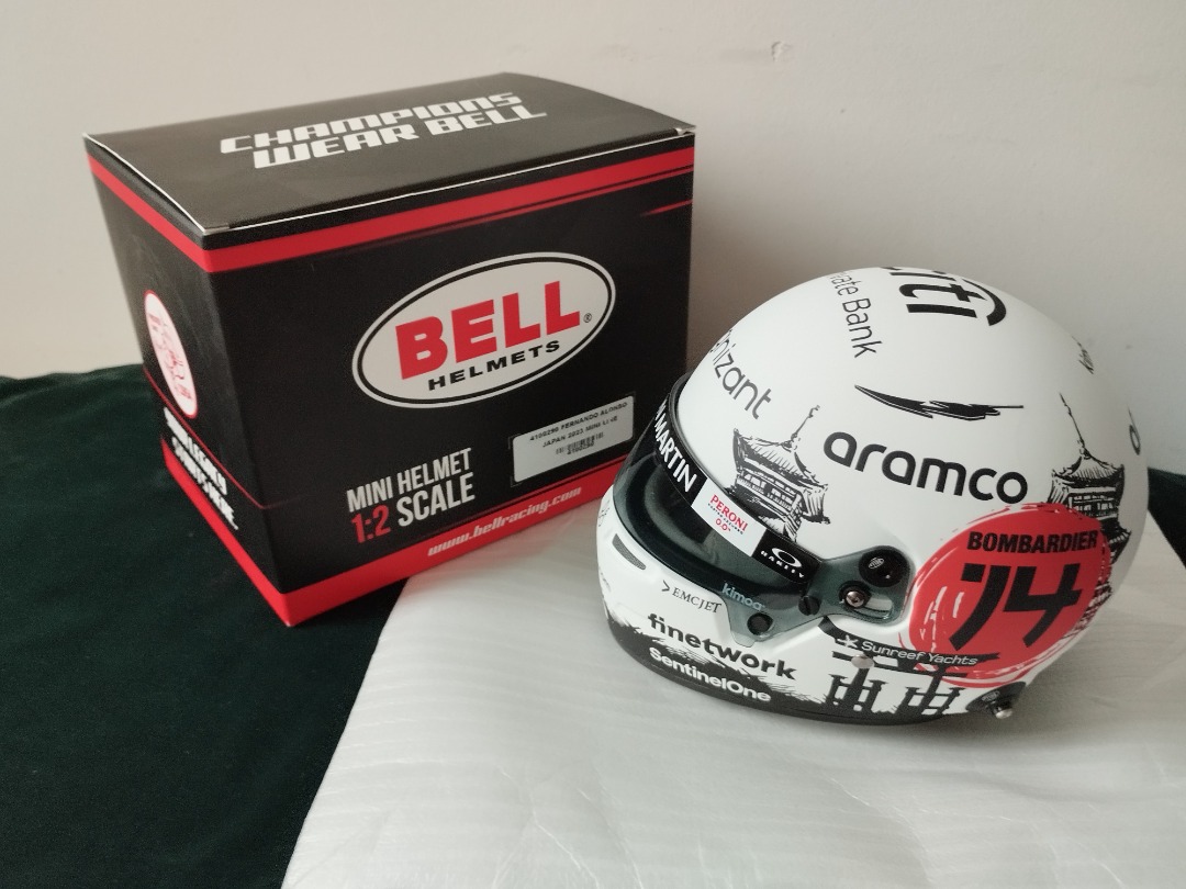 Fernando alonso cheap mini helmet