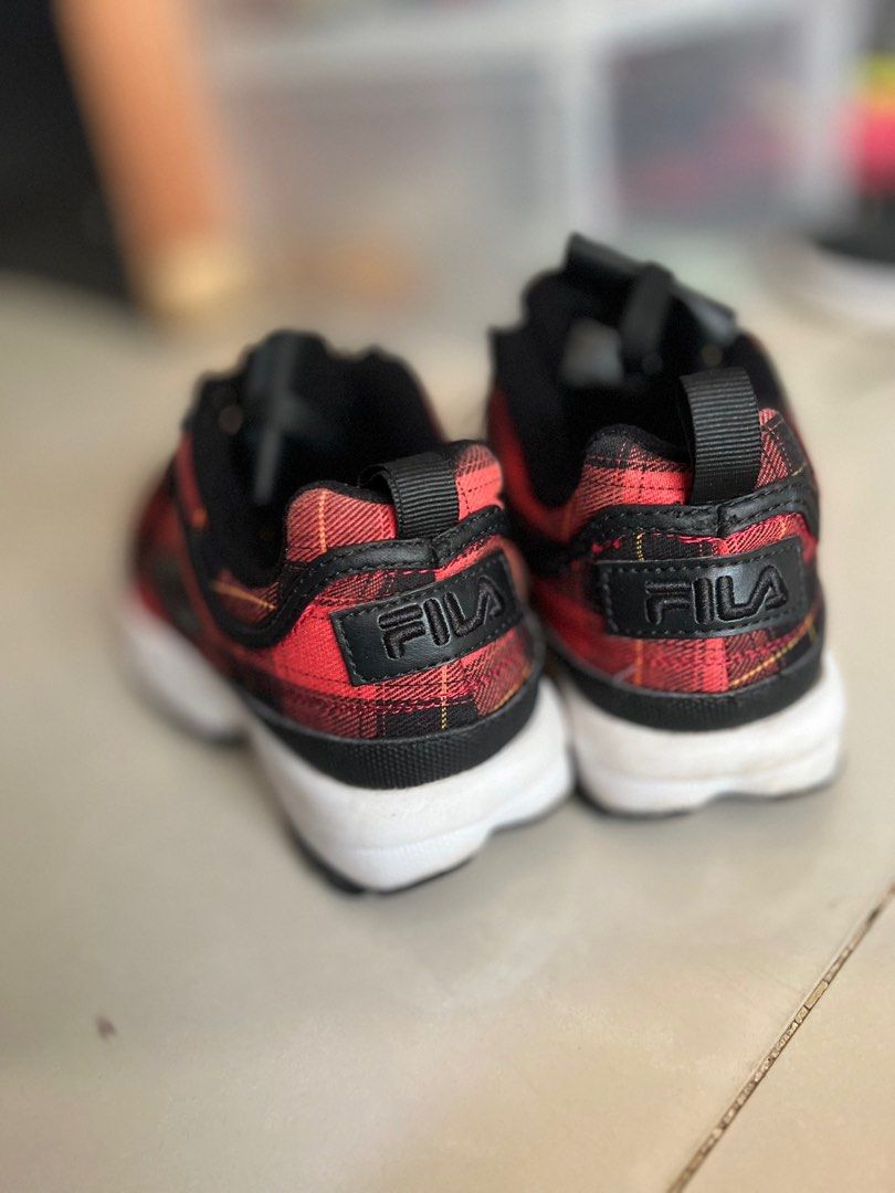 Fila checkered sneakers online