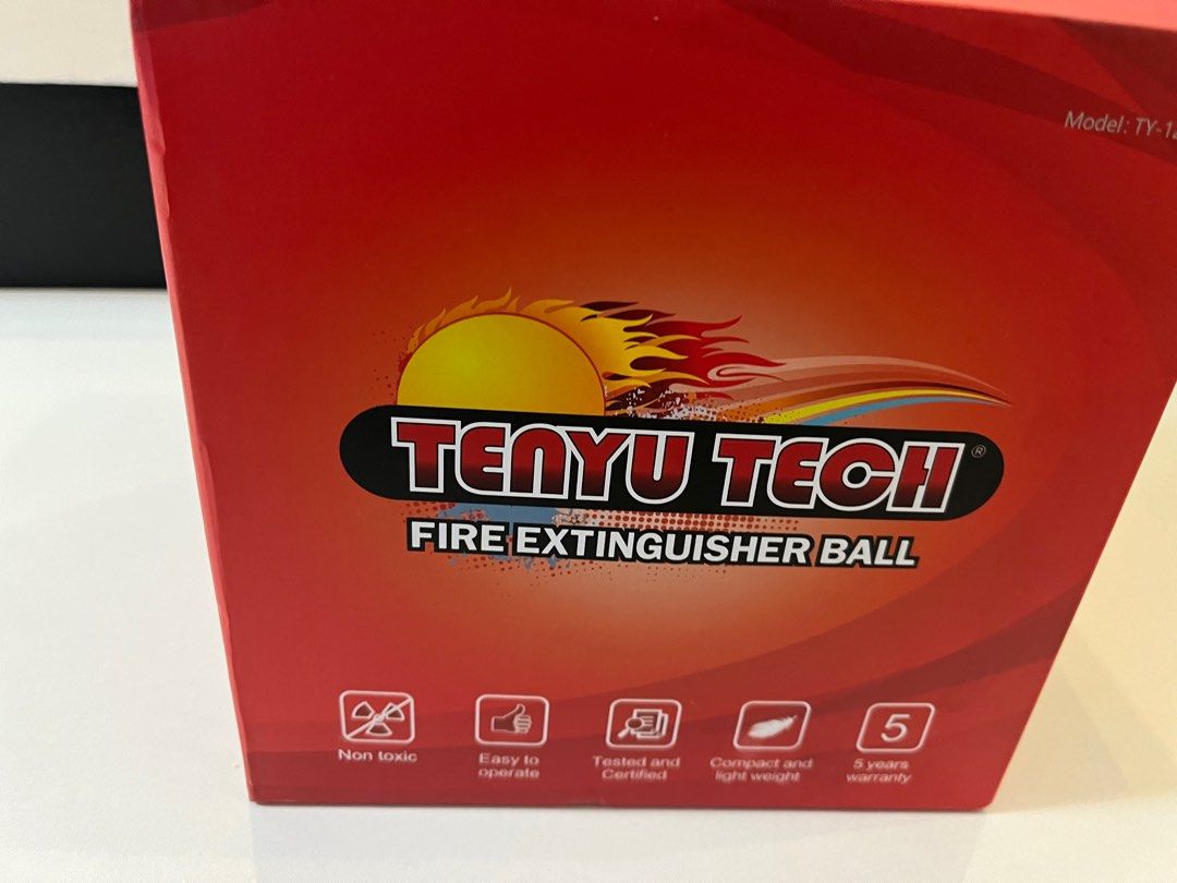 Fire Extinguisher Ball Tenyu Tech, Furniture & Home Living, Security
