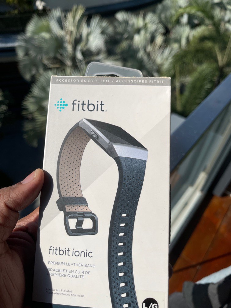 Ionic store leather band