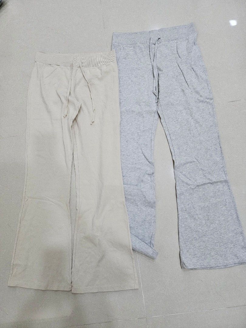 FR brandy melville oatmeal hillary yoga pants, Women's Fashion, Bottoms,  Other Bottoms on Carousell