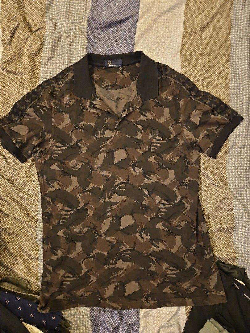 Fred perry short sleeve shirt Men s Fashion Tops Sets Tshirts