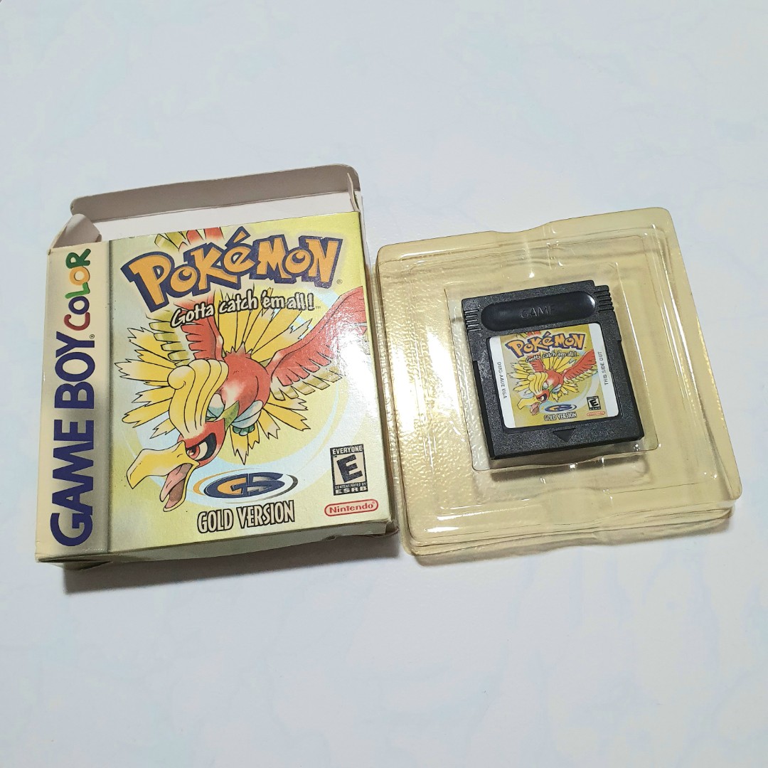 Pokemon Gold Version Game [Game Boy Color]