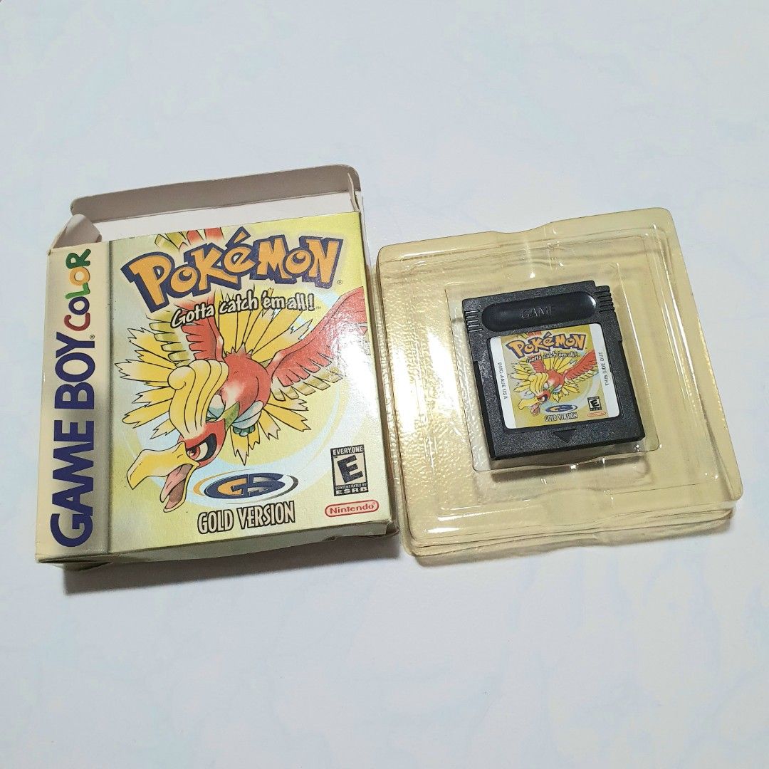  Pokemon Gold : Nintendo Game Boy Color: Video Games
