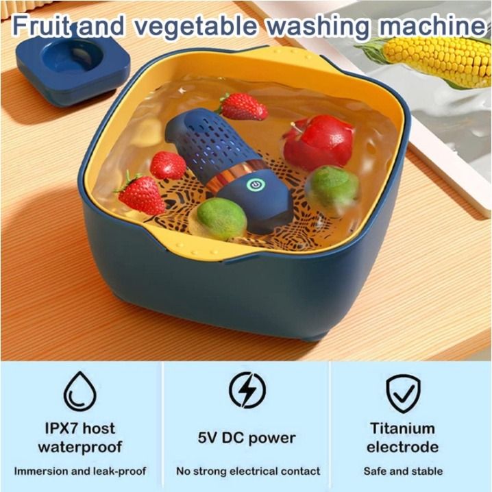 And Vegetable Washing Machine,Portable Fruit Cleaner Device,Fruit