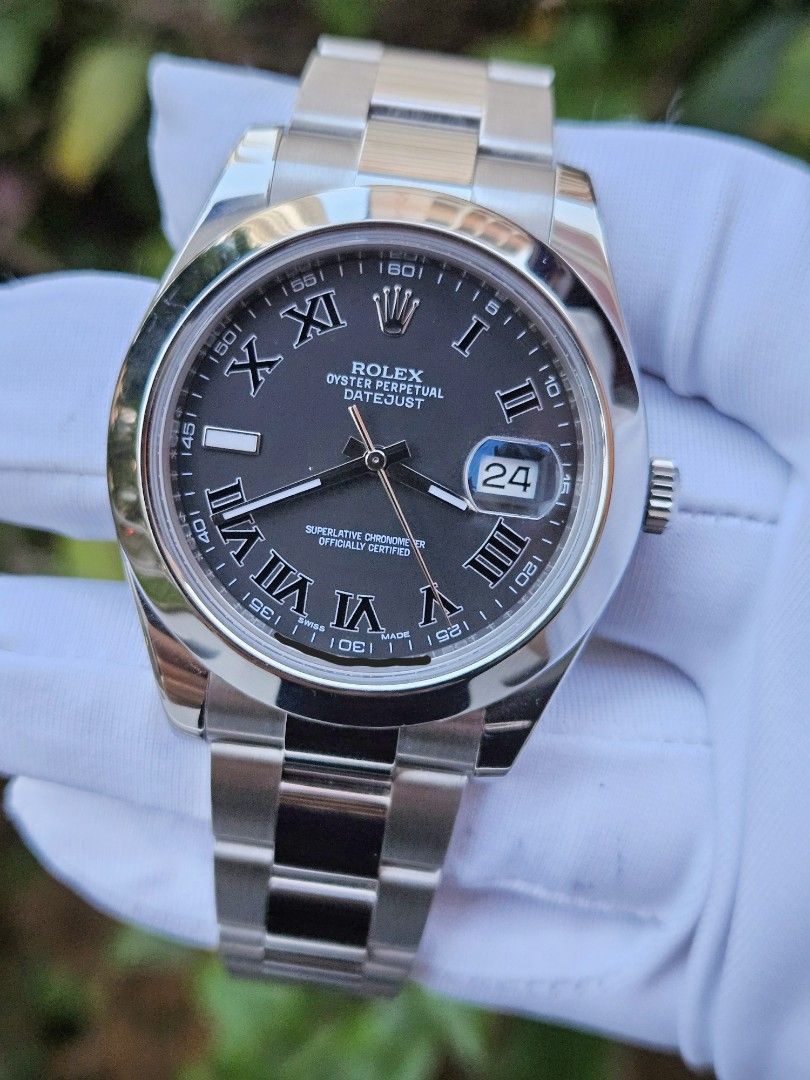 Full Complete Set Rolex Datejust II 41mm Ref. 116300 Luxury