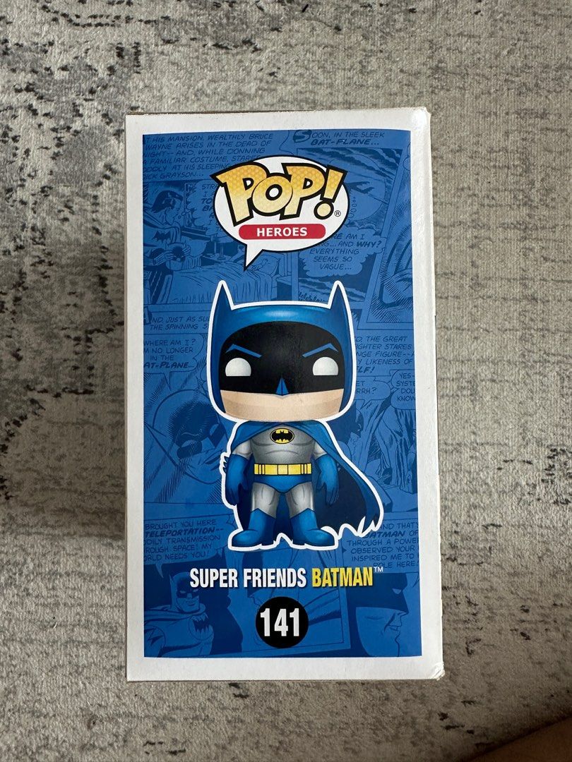 Funko Pop - Super Friends Batman No.141, 興趣及遊戲, 玩具& 遊戲類