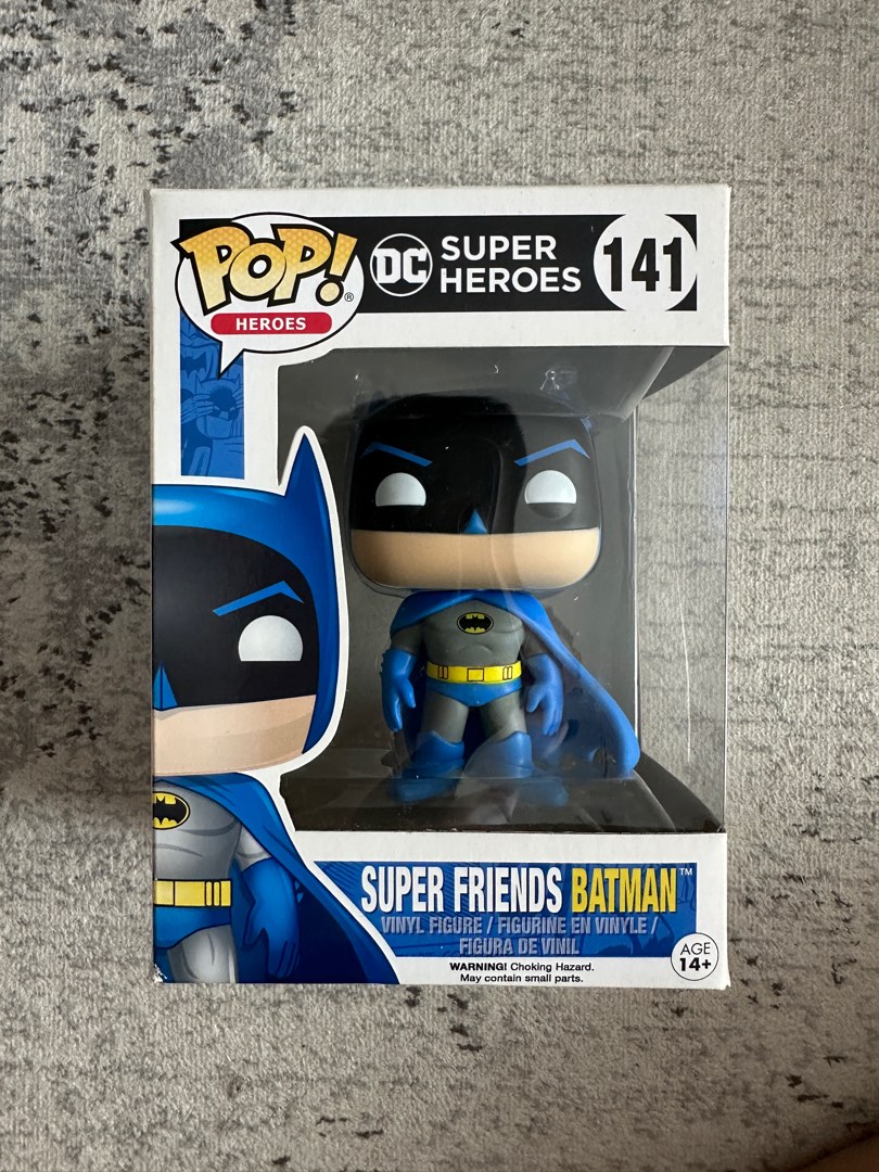 Funko Pop - Super Friends Batman No.141, 興趣及遊戲, 玩具& 遊戲類