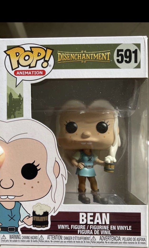 Funko pop Bean from disenchantment, Hobbies & Toys, Toys & Games on