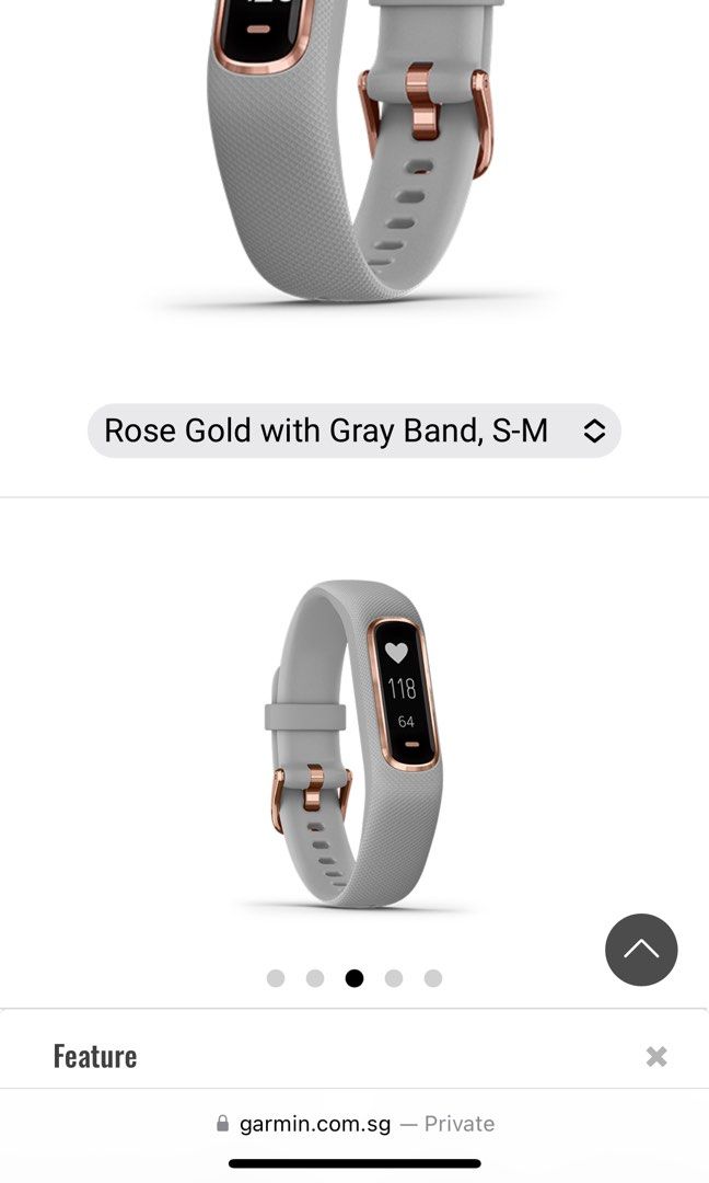 Garmin Vivosmart 4 Smartwatch Mobile Phones Gadgets Wearables