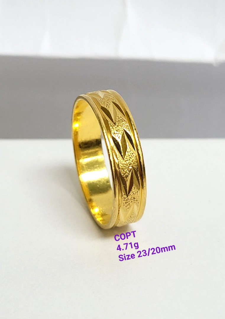 Gold clearance ring dizain