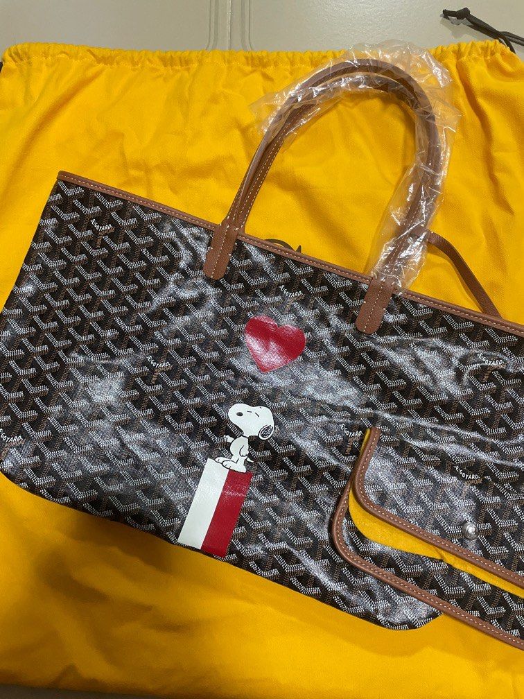 Goyard St Louis tote bag in red, Luxury, Bags & Wallets on Carousell