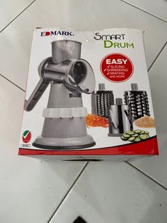 EDMARK SMART DRUM, NO ELECTRICITY REQIRED, Vegetable Slicer, Easy Chopper