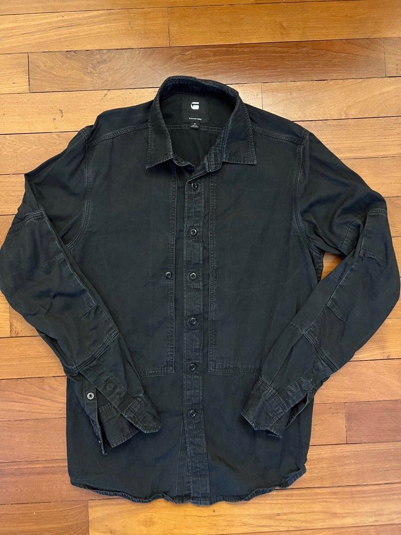 G star shirt black online