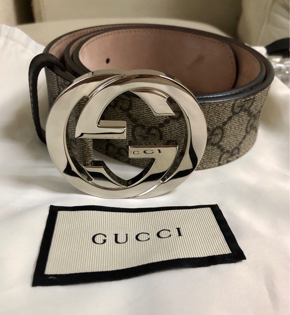 Silver gucci belt on sale women