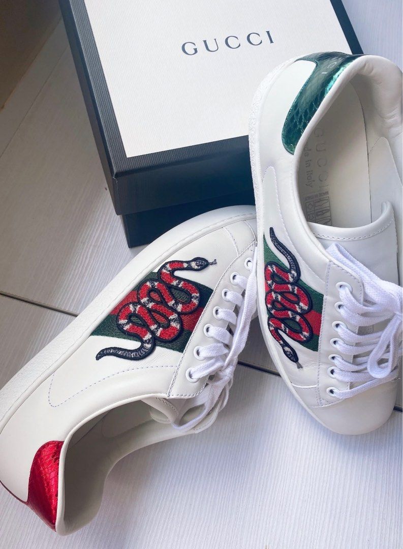 Tenis gucci best sale snake