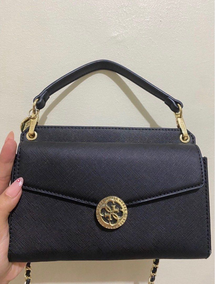 Guess mini flap holdall new arrivals